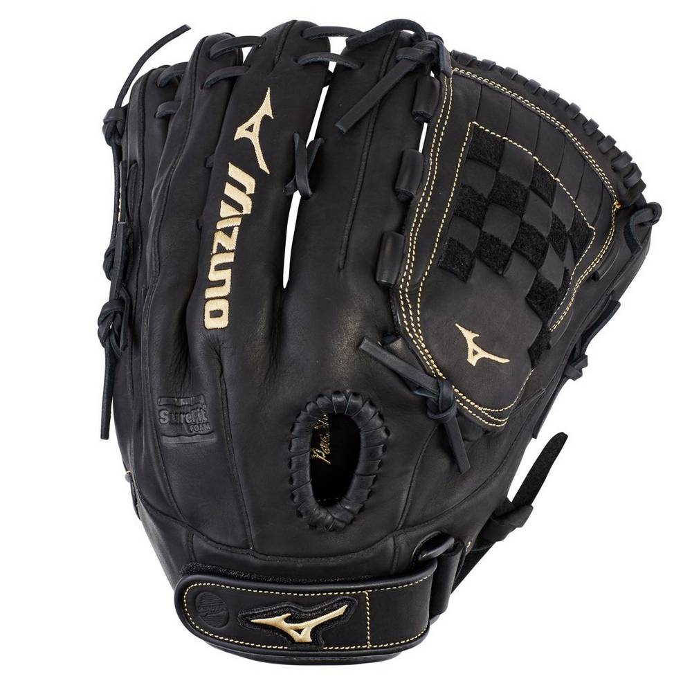 Luva Mizuno Softball MVP Prime Fastpitch 13" - Mulher - Pretas - TODQY2791